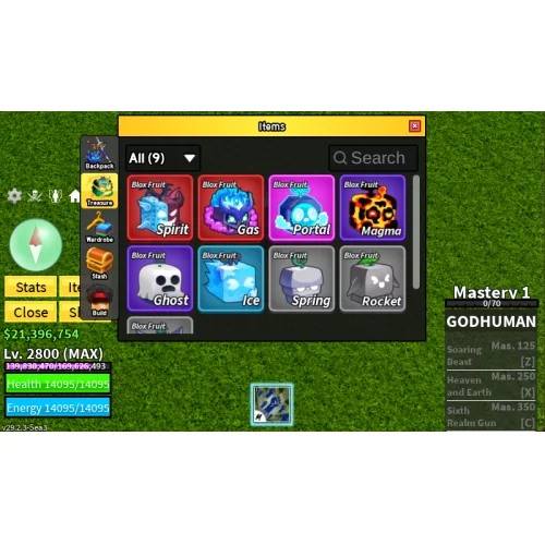  ⭐2800  Gas Spirit God Human 21M Para